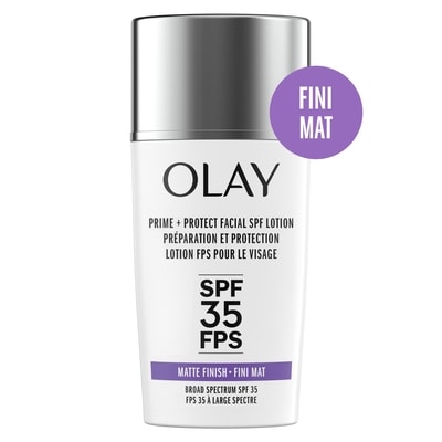 Olay Écran solaire pour le visage Préparation et Protection avec FPS35, 40mL (1,3OZLIQ.), base de maquillage avec FPS au fini mat et écran solaire léger pour tous les types de peau 40 ml, 67,48 $/100ml