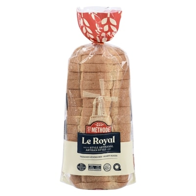 St Méthode Le royal miche style artisanal tranches généreuses 650 g, 0,77 $/100g