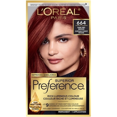 L'Oreal Paris Superior Preference, Permanent Hair Dye 1 ea, $17.69/1ea