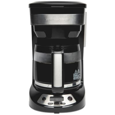 Hamilton Beach Digital Coffee Maker, Black 1 ea, $75.00/1ea