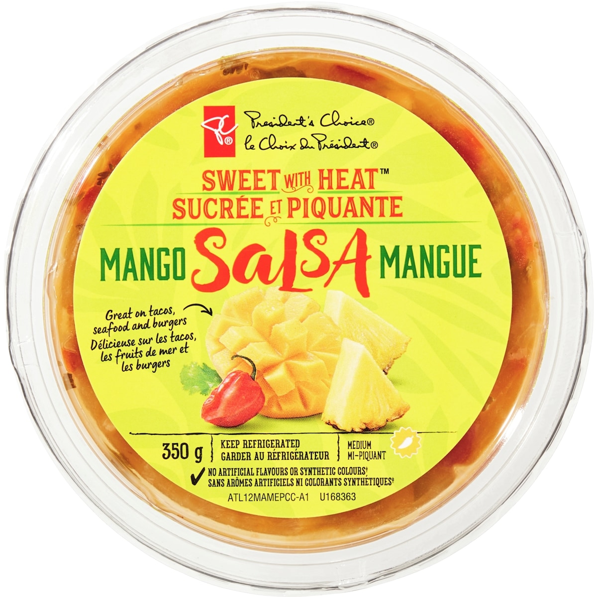 President's Choice Sweet with Heat Mango Salsa