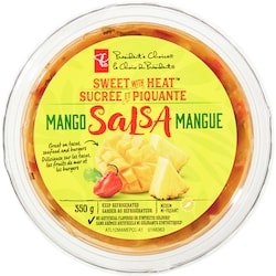 President's Choice Sweet with Heat™ Mango Salsa 350 g, $1.57/100g