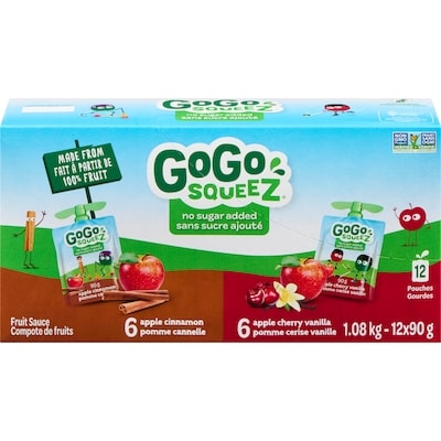 GoGo squeez Fruit Sauce 1.08 kg, $0.93/100g