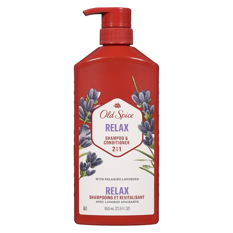Relax 2in1 Shampoo and Conditioner for Men with Lavender, For Thick and Healthy Hair for Men