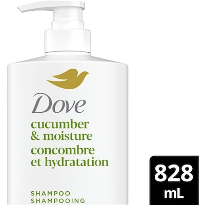 Dove Cucumber Moisture Dull Hair Shampoo 828 ml, $1.69/100ml