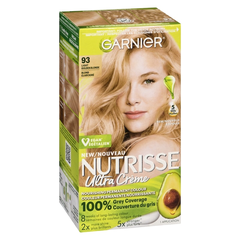 Nutrisse Ultra Crème Nourishing Permanent Colour 93 Light Golden Blonde