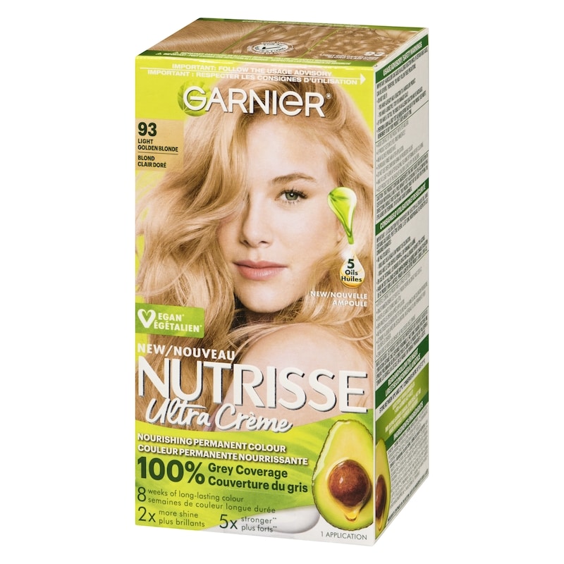 Nutrisse Ultra Crème Nourishing Permanent Colour 93 Light Golden Blonde