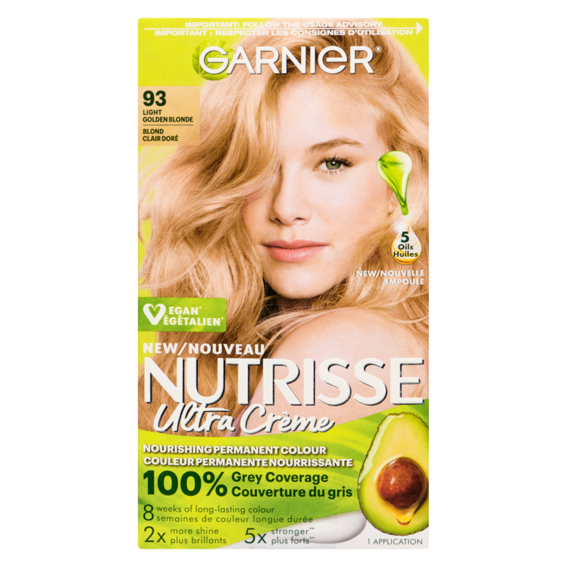 Nutrisse Ultra Crème Nourishing Permanent Colour 93 Light Golden Blonde