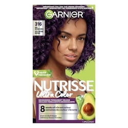 Garnier Nutrisse Ultra Color, Permanent Hair Dye, Long-Lasting Vibrant Colour Deep Intense Purple 1 ea, $11.99/1ea