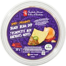 le Choix du Président Trempette aux haricots noirs piquante 227 g, 1,27 $/100g