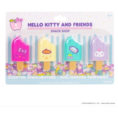 Hello Kitty Hello Kitty® And Friends Snack Shop Scented Highlighters	 1 ea, $5.00/1ea