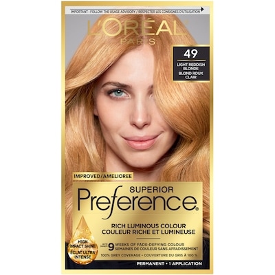 L'Oreal Paris Superior Preference, Permanent Hair Dye 1 ea, $16.99/1ea