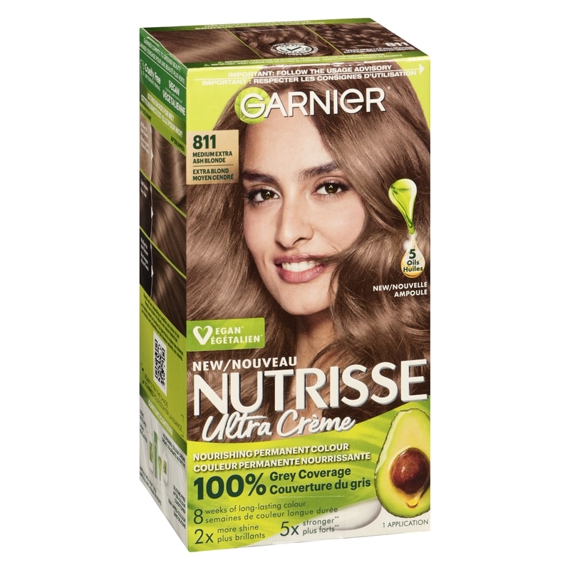 Nutrisse Ultra Crème Nourishing Permanent Colour 811 Medium Extra Ash Blonde