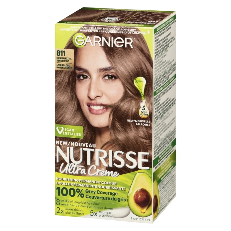 Nutrisse Ultra Crème Nourishing Permanent Colour 811 Medium Extra Ash Blonde