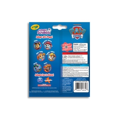 Paw Patrol Scribble Scrubbie Pets, 1 Count
