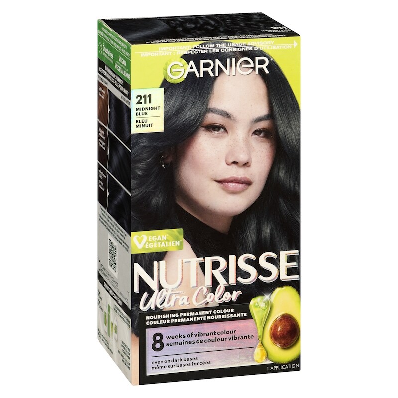 Nutrisse Ultra Color Nourishing Permanent Colour 211 Midnight Blue