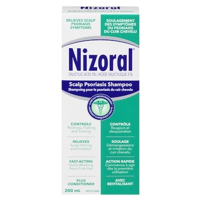 Nizoral Scalp Psoriasis Shampoo 200 ml, $13.50/100ml