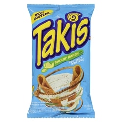 Takis Buckin' Ranch, Ranch Flavoured Rolled Tortilla Chips 260 g, $1.53/100g