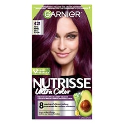 Garnier Nutrisse Ultra Color, Permanent Hair Dye, Long-Lasting Vibrant Colour Acai Berry 1 ea, $11.99/1ea