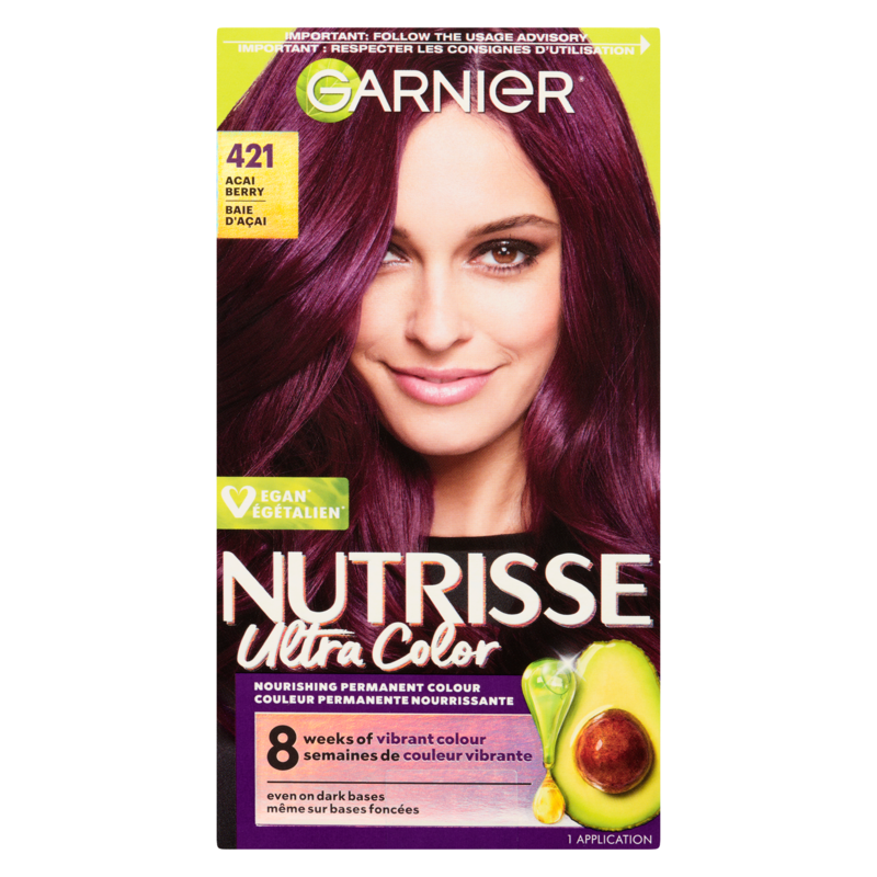 Nutrisse Ultra Color Nourishing Permanent Colour 421 Acai Berry