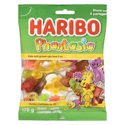 Haribo Phantasia Gummy Candies Share Size 175 g, $2.28/100g