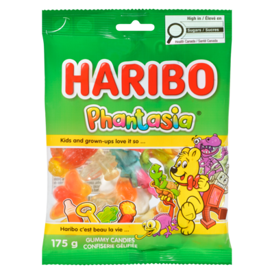 Haribo Phantasia confiserie gélifiée à partager 175 g, 1,71 $/100g