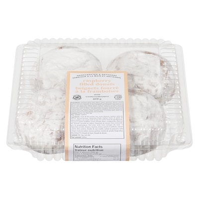 null Raspberry Filled Donuts 105 g, $5.24/100g