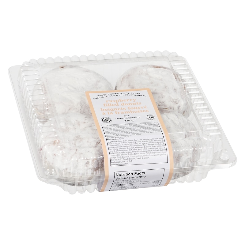 Raspberry Filled Donuts