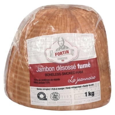 Fortin Jambon désossé fumé 1 kg, 1,20 $/100g