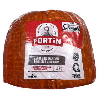 Fortin Jambon désossé fumé 1 kg, 1,60 $/100g