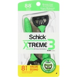 Xtreme3 Sensitive 3 Blade Disposable Razors for Men