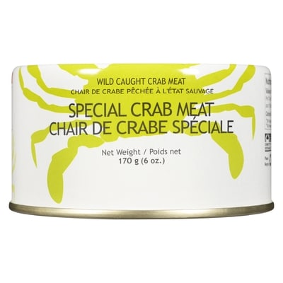 Chair de crabe pêchée à l'état sauvage chair de crabe spéciale