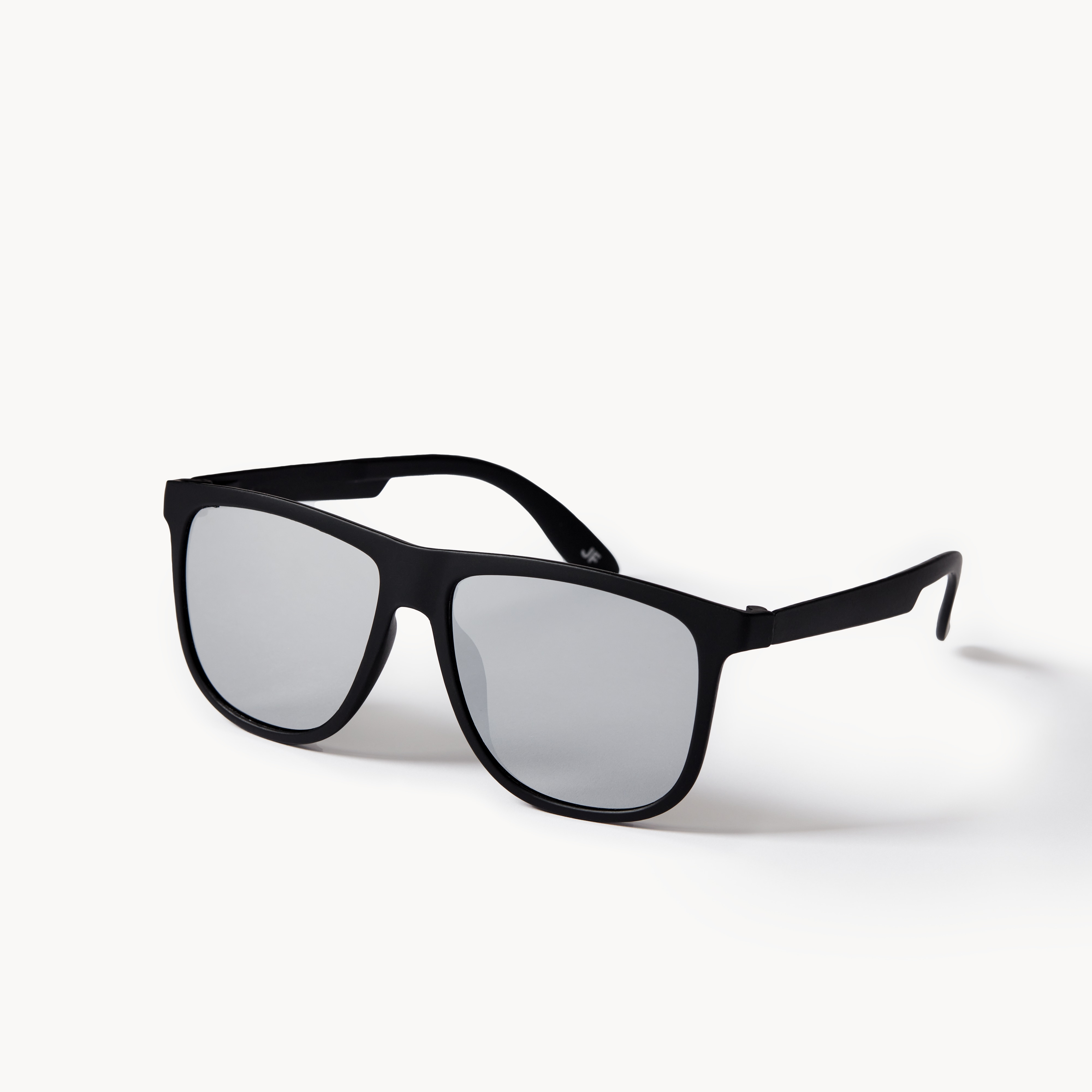 Men's Oversized Square Sunglasses - Black