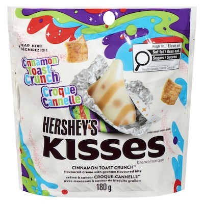 Hershey’s Crème à saveur croque-cannelle avec morceaux à saveur de biscuits graĥam 180 g, 3,61 $/100g