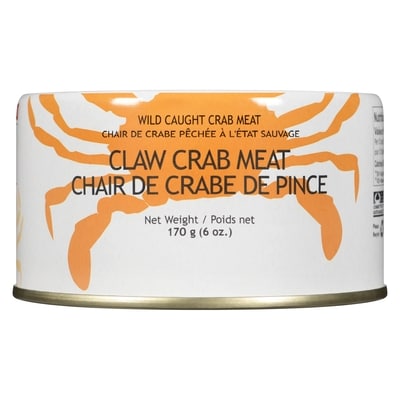 Chair de crabe pêchée à l'état sauvage chair de crabe de pince