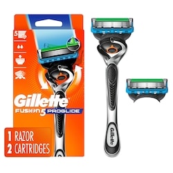 ProGlide Shaving Razor for Men, 1 Razor Handle, 2 Razor Blade Refills, FlexBall Razor Handle and Precision Trimmer for Men