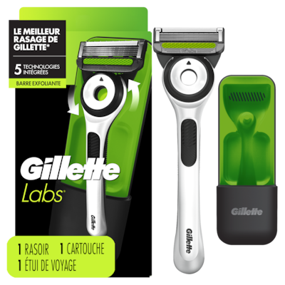 Gillette Labs Sharp White Edition Men's Razor Handle, 1 Refill, 1 Case 1 ea, $20.99/1ea