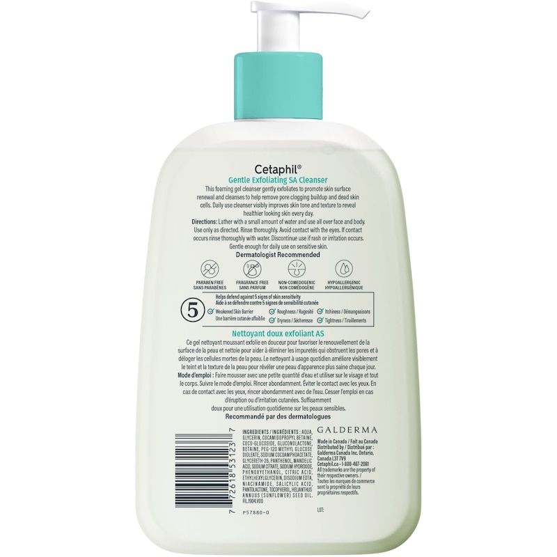Gentle Exfoliating SA Cleanser, All Skin Types