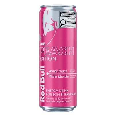 Red Bull Energy Drink, White Peach 473 ml, $1.11/100ml