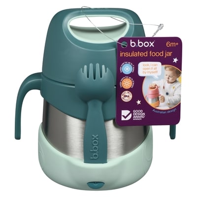 B.BOX Insulated Food Jar Emerald Forest 335 Ml 6m+ 1 ea, $37.39/1ea