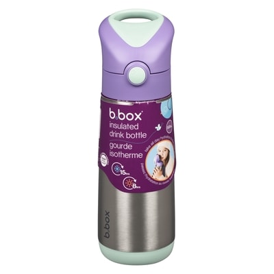 B.BOX Insulated Drink Bottle Lilac Pop 500 Ml 12m+ 1 ea, $37.39/1ea