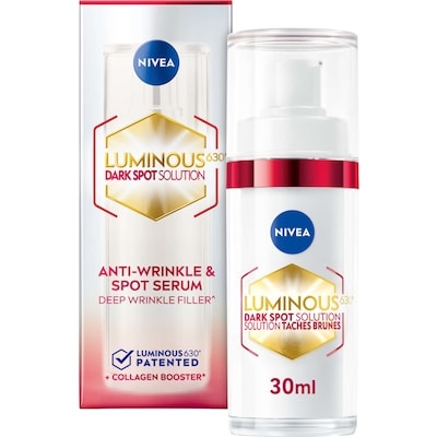 Nivea Luminous630 Dark Spot Solution Anti Wrinkle And Age Spot Serum 30 ml, $166.63/100ml