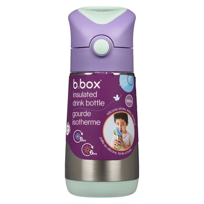Insulated Drink Bottle Lilac Pop 350 Ml 12m+