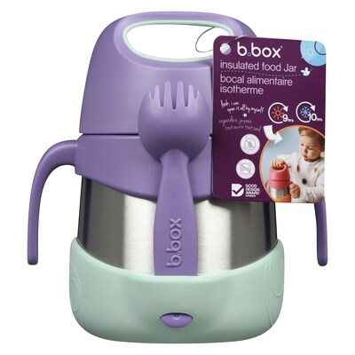 Insulated Food Jar Lilac Pop 335 Ml