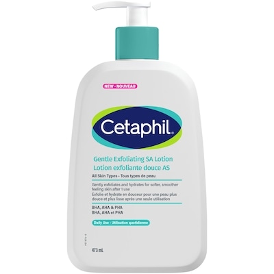 Cetaphil Lotion exfoliante douce AS tous types de peau 473 ml, 5,07 $/100ml