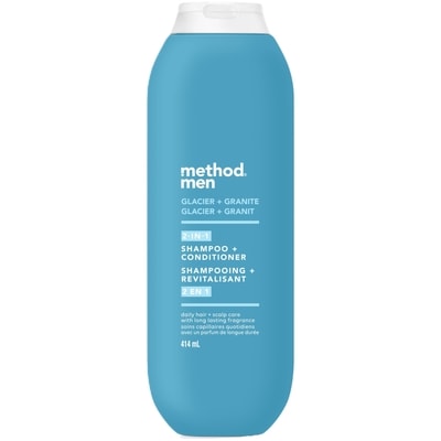 Method Men's Glacier + Granite 2-In-1 Shampoo + Conditioner 414 ml, $3.62/100ml