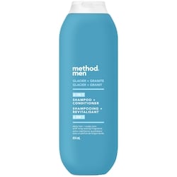 Method Pour des hommes glacier + granit 2 en 1 shampooing + revitalisant 414 ml, 3,08 $/100ml