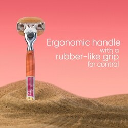 Gillette Miami Sunset Comfortglide, Women's Razor Refills, 6 ct