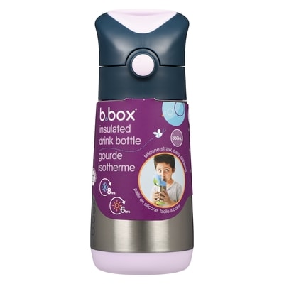 Insulated Drink Bottle Indigo Rose 350 Ml 12m+