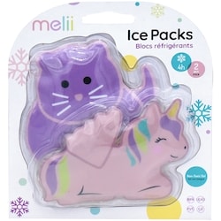 Melii Gel Ice Pack - Unicorn + Cat 1 ea, $7.00/1ea